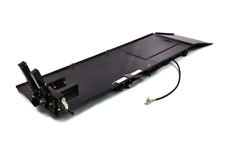 MC-løftebord, lufthydraulisk 450 kg, sort