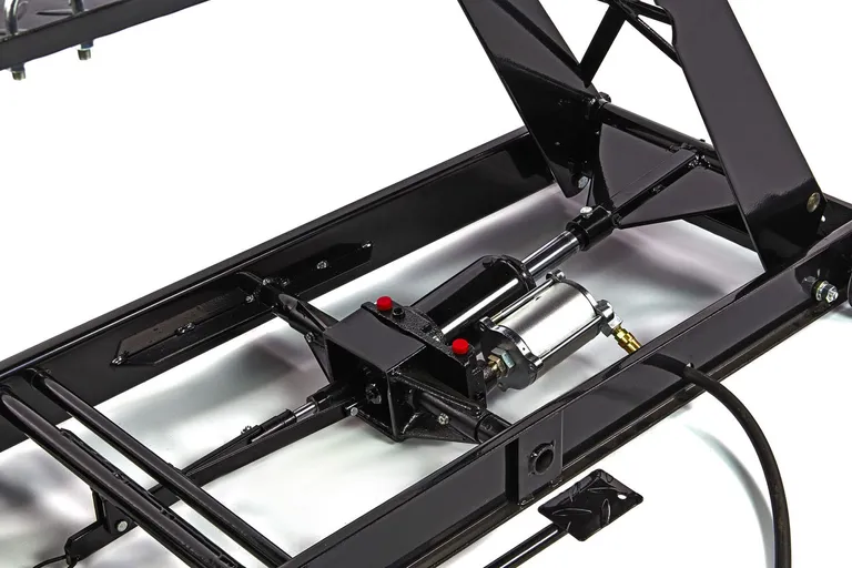 MC-løftebord, lufthydraulisk 450 kg, sort