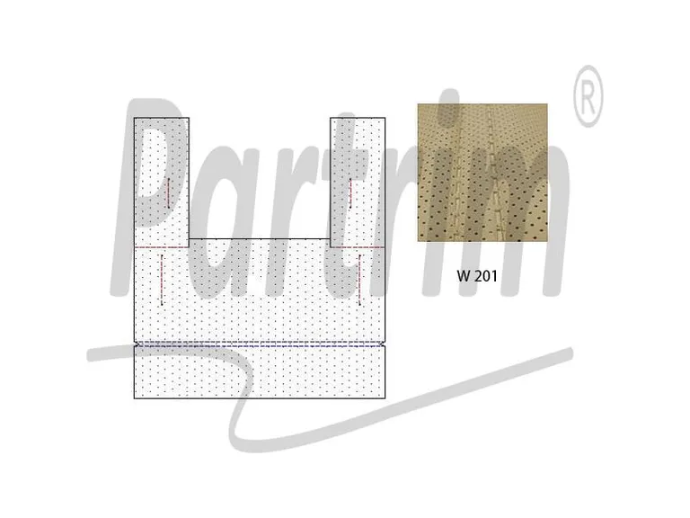 MERCEDES W201 HEADLINER MED SOLTAK