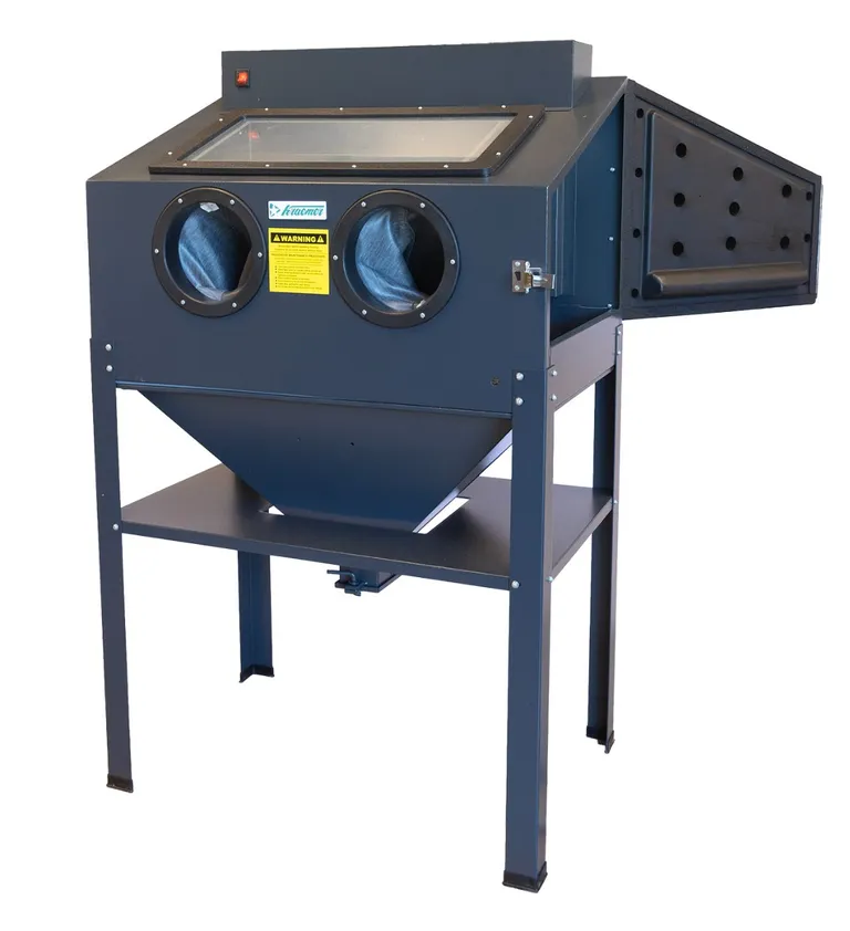 Sandblåsekabinett, 220 l.