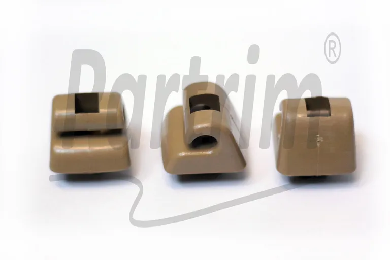 MERCEDES W123 SUNVISOR CLIP BEIGE