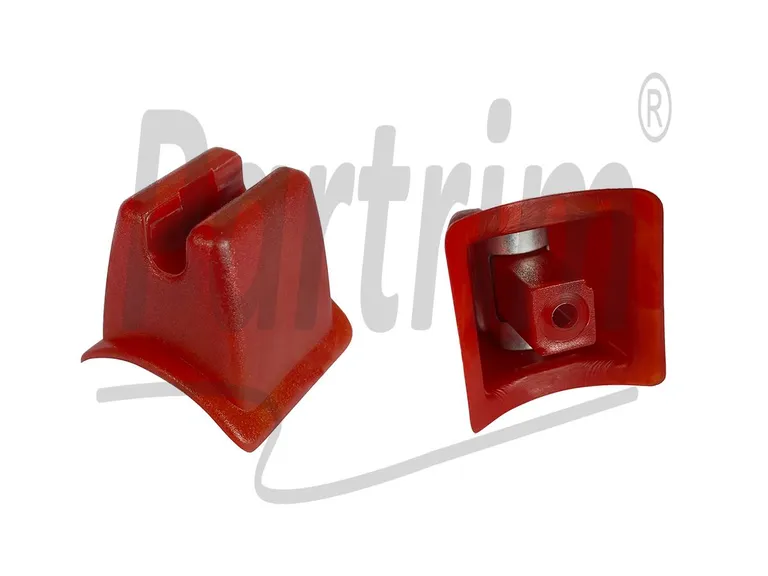 MERCEDES W113 PAGODA SUNVISOR CLIP 1967 & 1971 / 250 SL 280 SL BURGUNDY