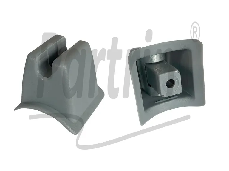MERCEDES W113 PAGODA SUNVISOR CLIP 1967 & 1971 / 250 SL 280 SL GRÅ