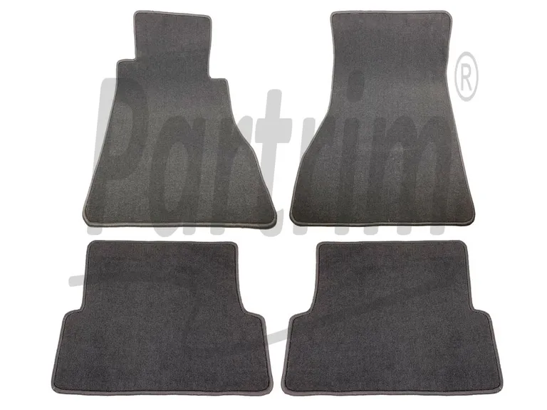 MERCEDES W126 COUPE TEPPE MAT GRİ