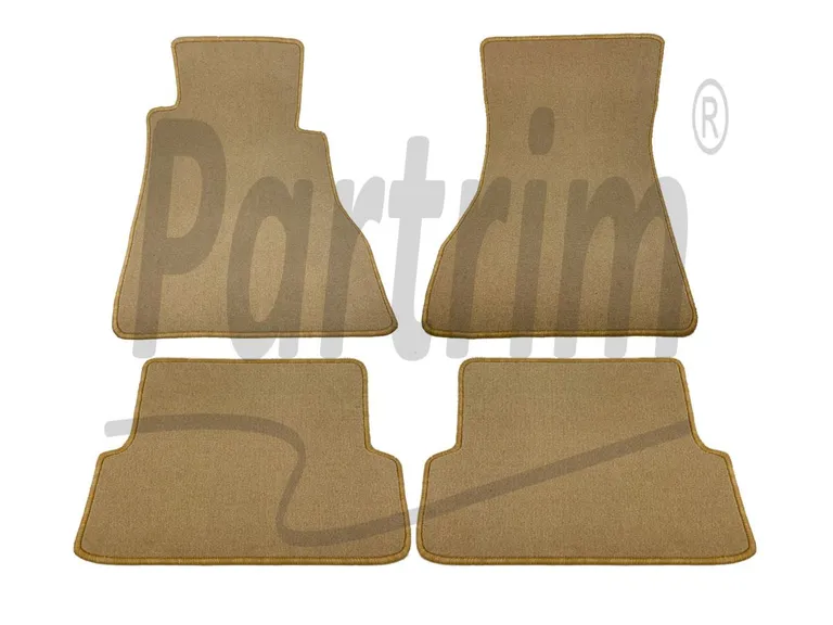 MERCEDES W126 COUPE TEPPE MAT BEIGE
