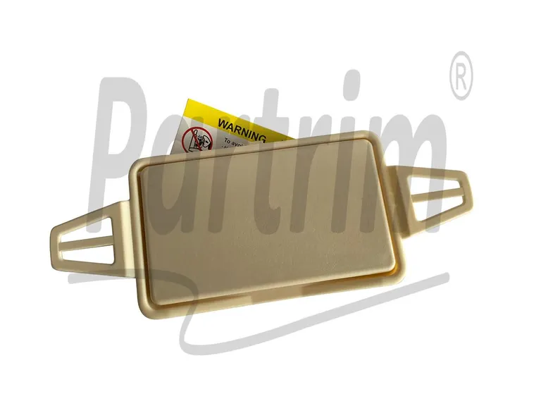 MERCEDES W210 & W211 SUNVISOR SPEIL DEKSEL CREAM 2 STK R&L