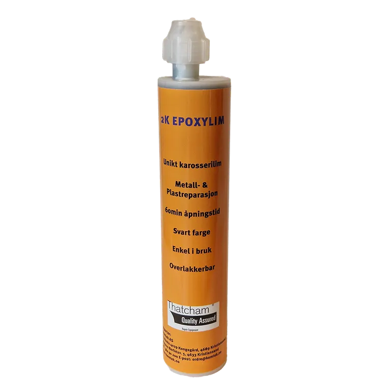 Plast- og karosserilim for vanlig silikonsprøyte