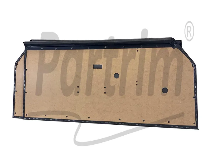OPEL MANTA A 1900 1970 - 1975 SR DØRPANEL MED NIKKEL 2 STK SVART