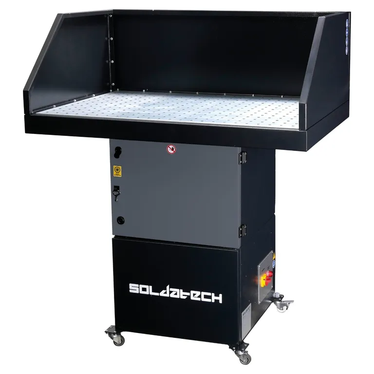 Mobilt avsugsbord for sveiserøyk 0,75 kW 1000 m³/t