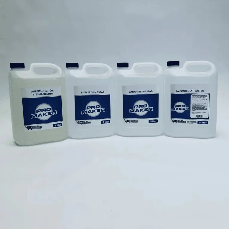 Anodisering av aluminium – startpakke