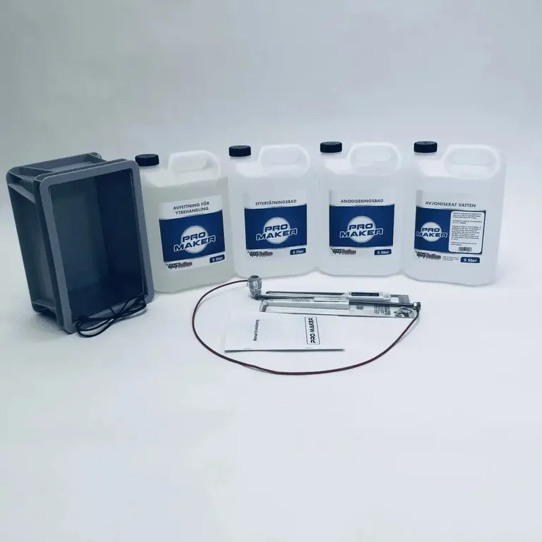 Anodisering av aluminium – startpakke