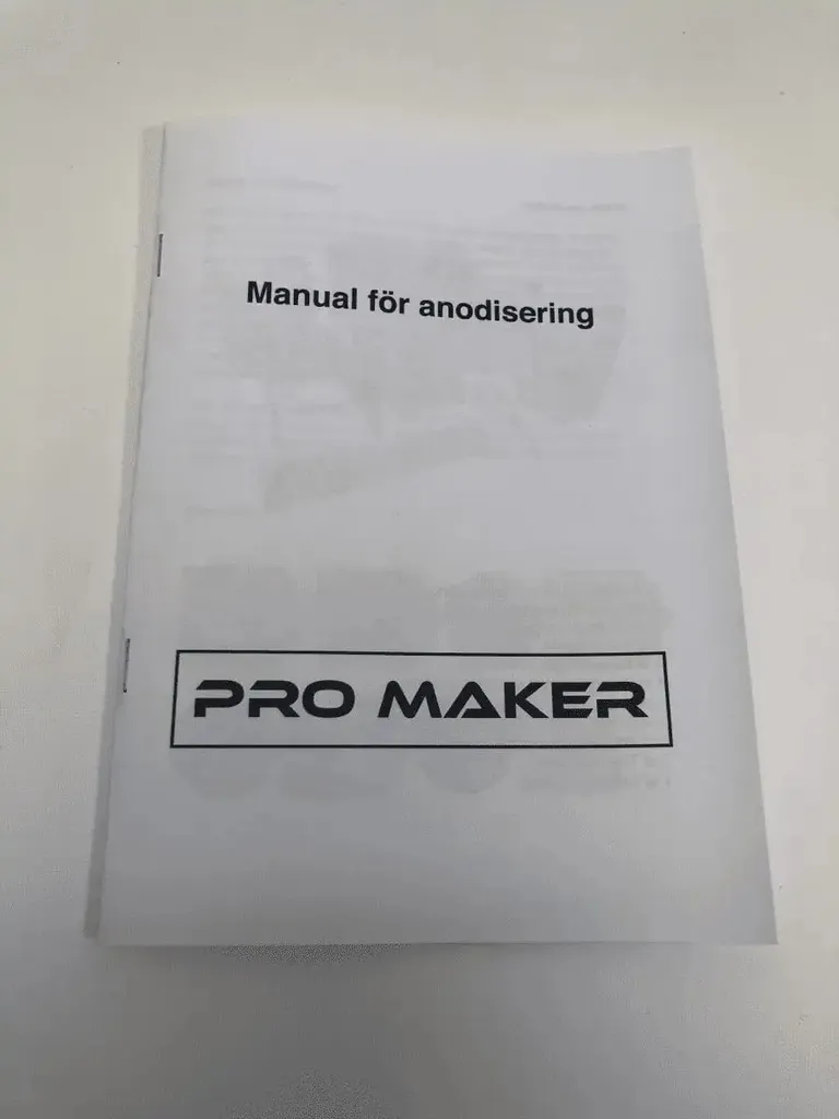 Anodisering av aluminium – startpakke