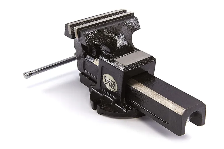 ENDELIG GARASJETID! Black Steel skrustikke, 150 mm