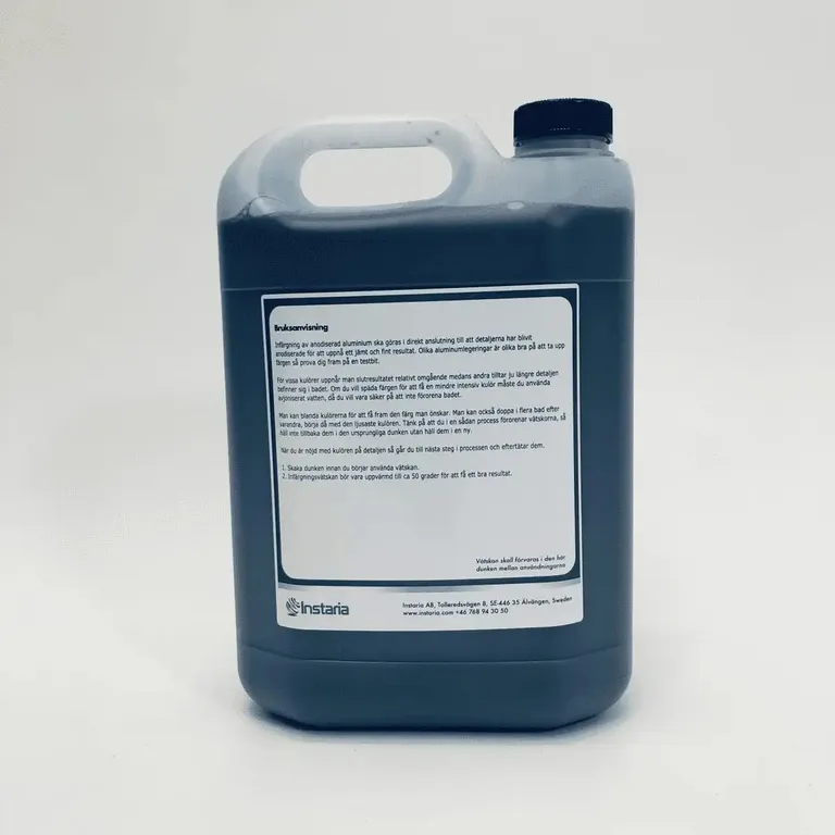 Gull fargestoff for anodisering