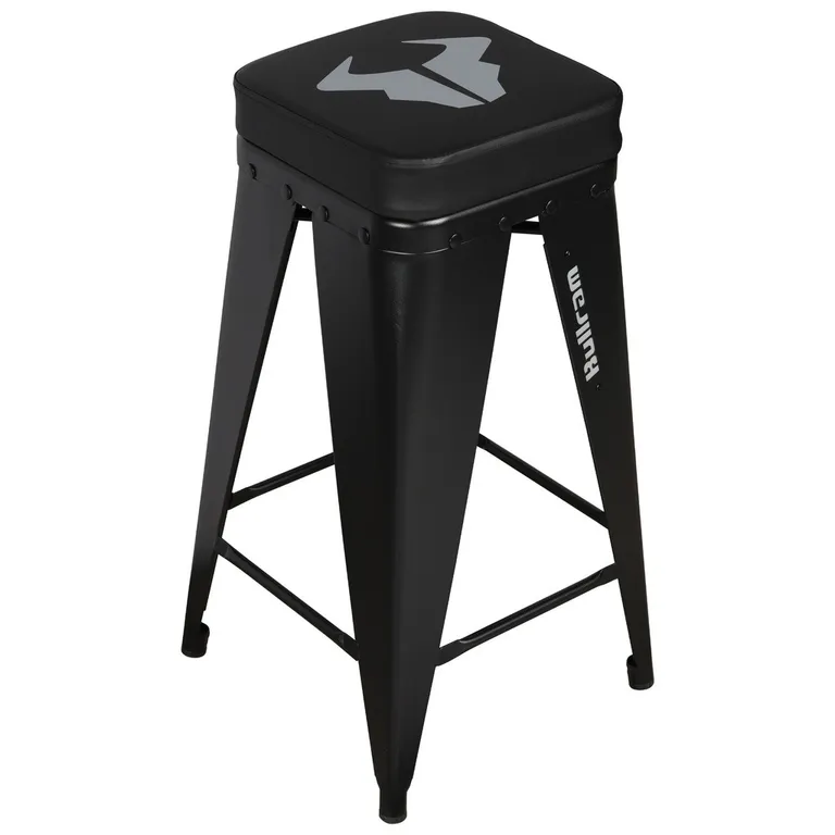 Bullram-bord sett med 6 barstoler