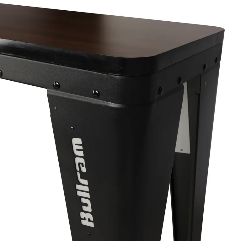 Bullram-bord sett med 6 barstoler