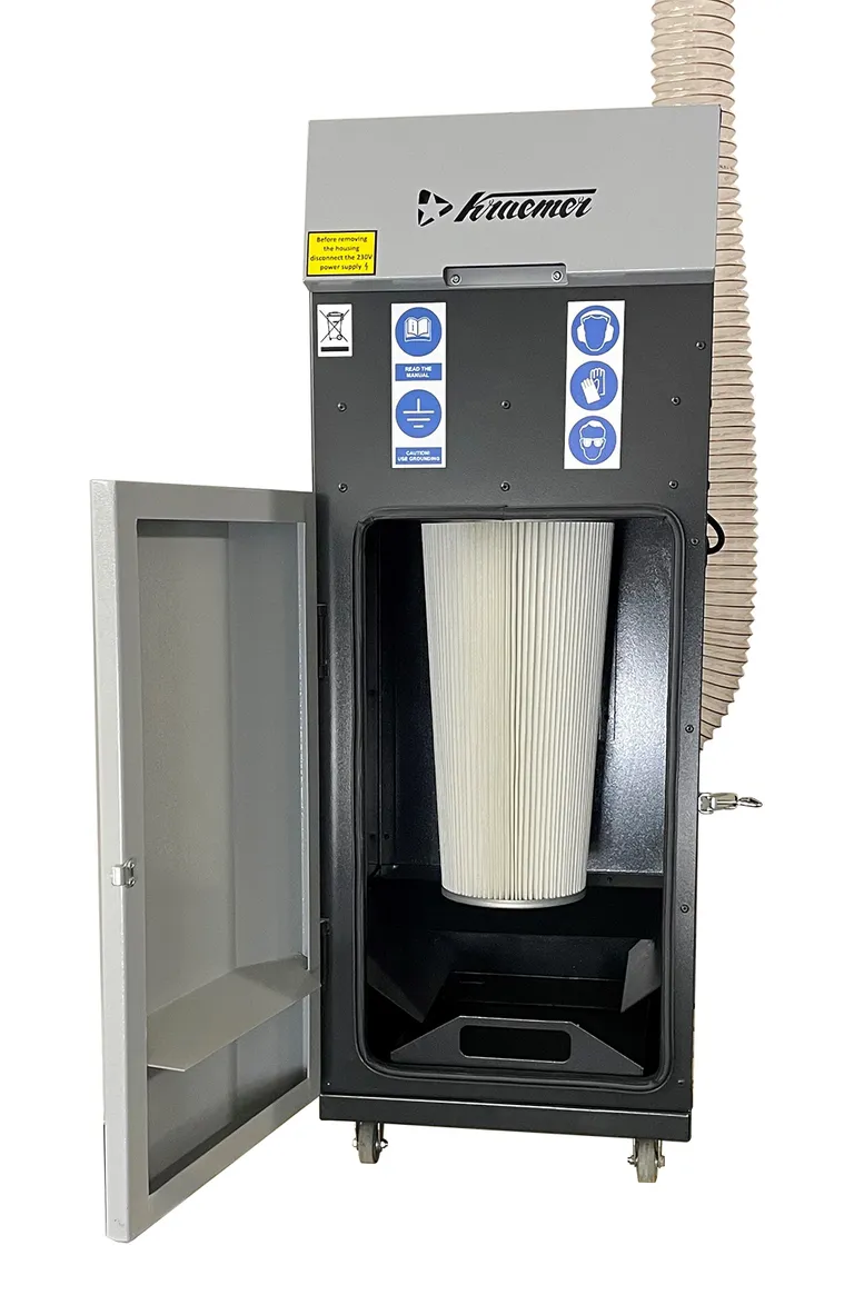 Sandblåsekabinett, 350 l. for verkstedbruk