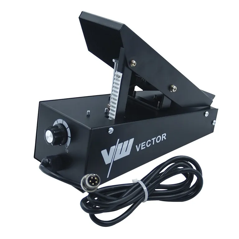 Fotpedal for Vector TIG-apparater, med han-kontakt