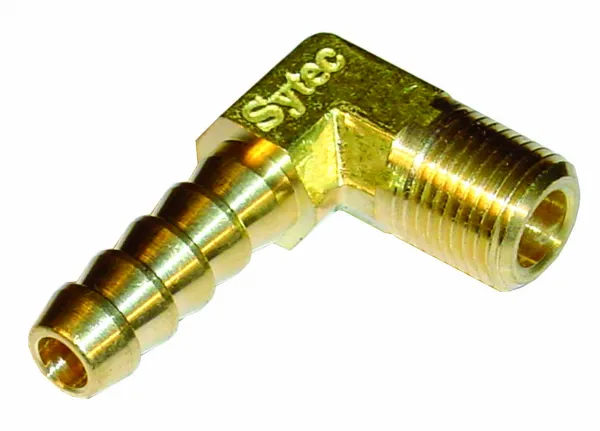 Slangenippel 90° 1/4 NPT