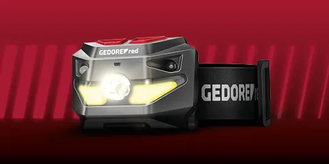 Gedore hodelykt, 260 lumen