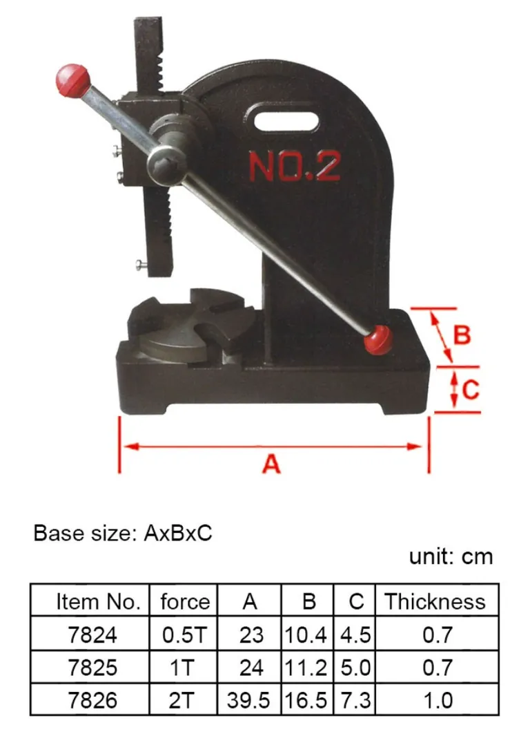 Tannstangpresse