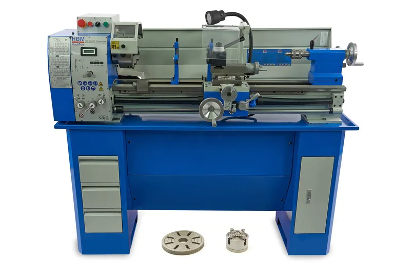 HBM Dreiebenk 320x900 m/frekvensomformer