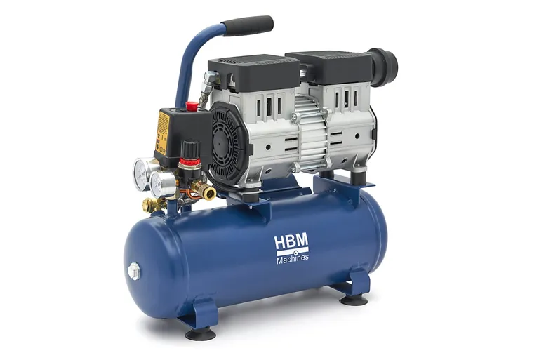 Stillegående kompressor, 550W/8 liter