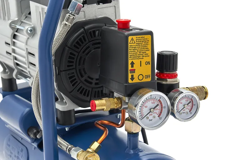 Stillegående kompressor, 550W/8 liter