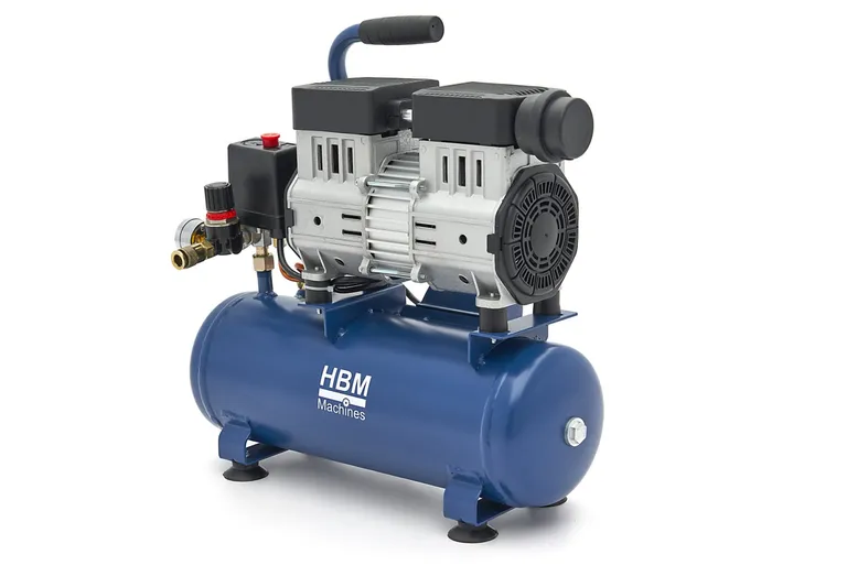 Stillegående kompressor, 550W/8 liter