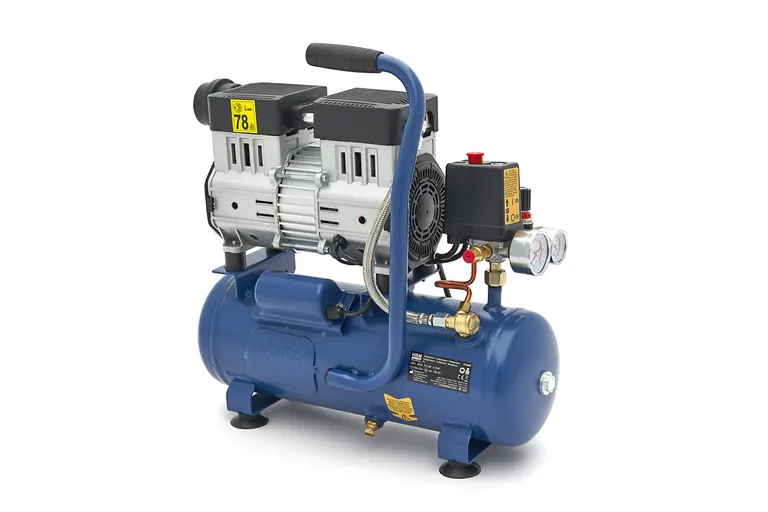 Stillegående kompressor, 550W/8 liter