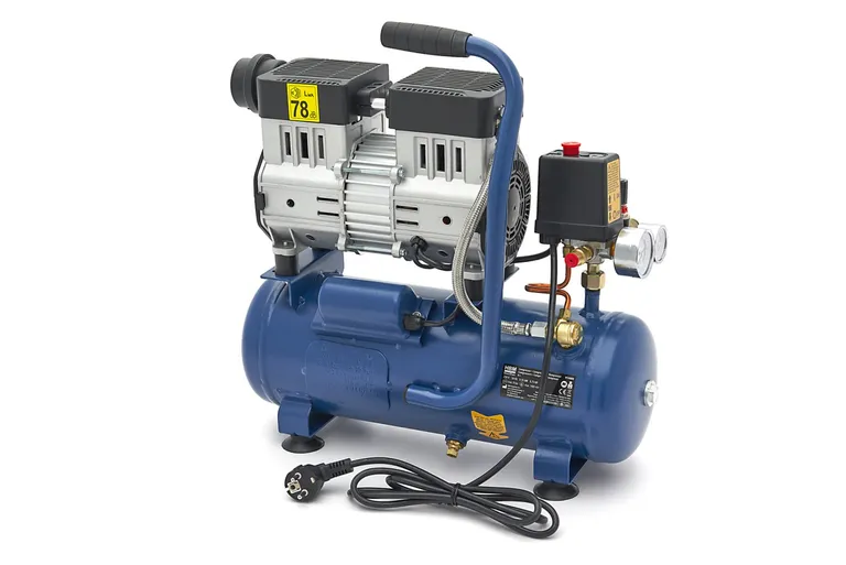 Stillegående kompressor, 550W/8 liter