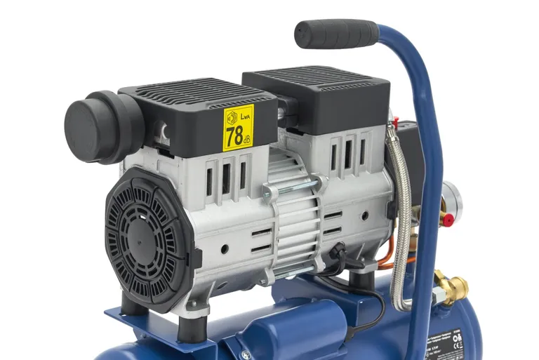 Stillegående kompressor, 550W/8 liter