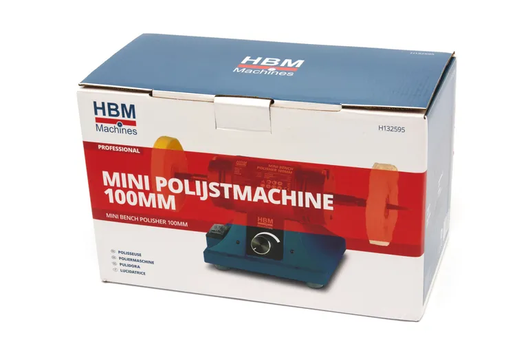 Poleringsmaskin, mini 100 mm.