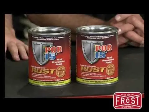 POR-15 rustmaling