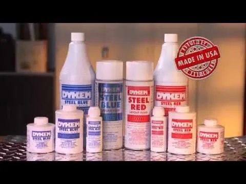 Dykem Steel Blue - Merkefarge på sprayboks