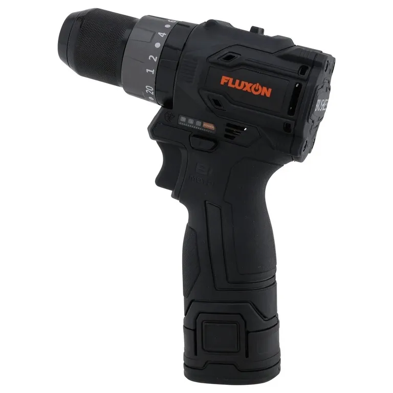 Fluxon børsteløs bormaskin 10 mm, 16 V