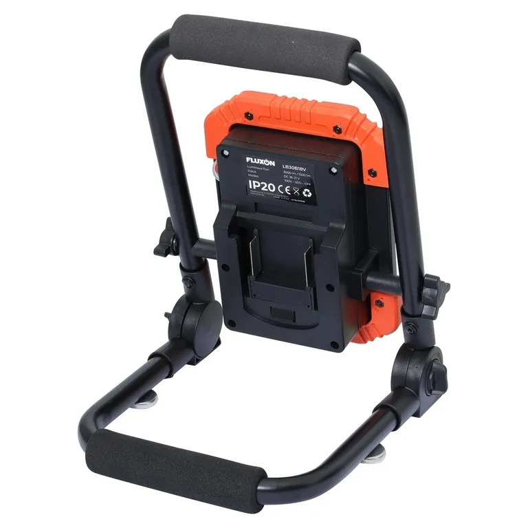 Fluxon arbeidslampe med utskiftbart batteri 3000 lm