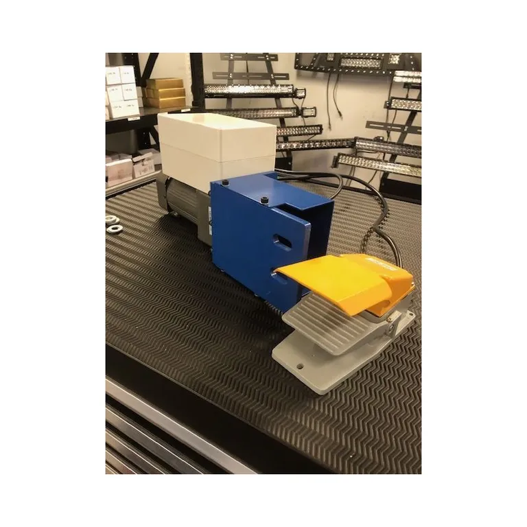 Motor for sikkemaskin