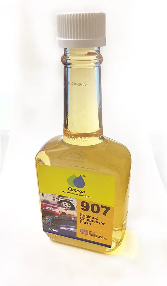 Omega 907 Engine & Compressor Flush