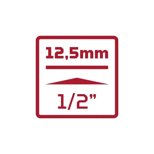 Gedore pipesett 1/2"+1/4", 94 deler