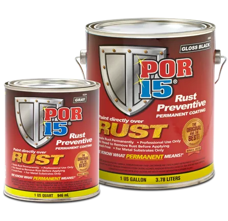 POR-15 rustmaling
