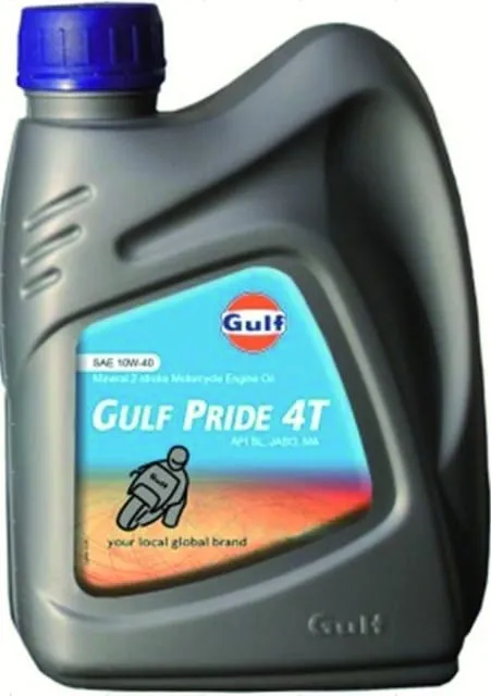 Gulf Pride 10W-40 for våtclutch