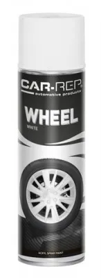 Car-Rep felglakk, hvit Acryl