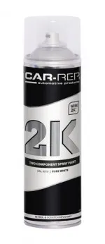 Car-Rep billakk, hvit RAL9010 500ml
