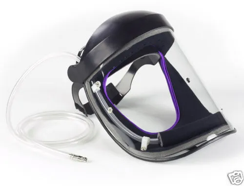 Friskluftmaske for sliping og lakkering