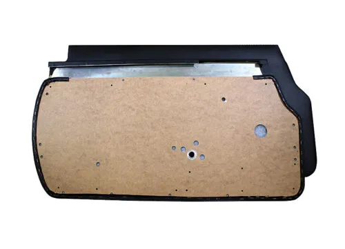 FIAT SPIDER DØRPANELSETT BEIGE MED JERNPLATE 2 STK TYPE 5 1966 - 1978