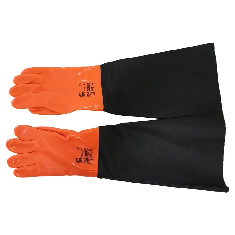 Hansker for Kraemer sandblåsekabinett, forsterket modell D160