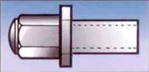 Revolution hylsemutter 3/8" unf - 9/16" stamme