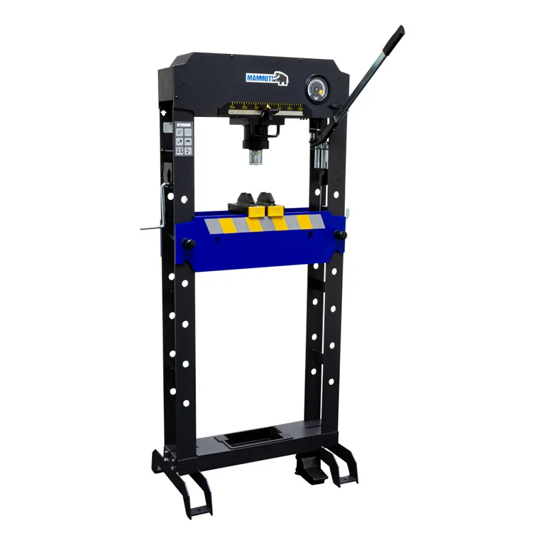 MAMMUTH verkstedpresse 30 t. lufthydraulisk