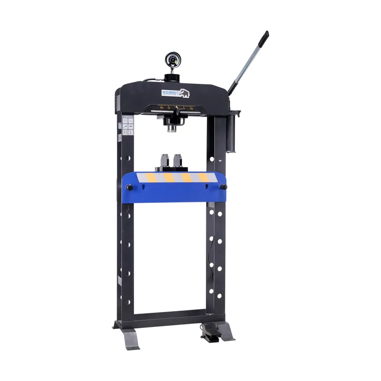 MAMMUTH verkstedpresse 30t. lufthydraulisk